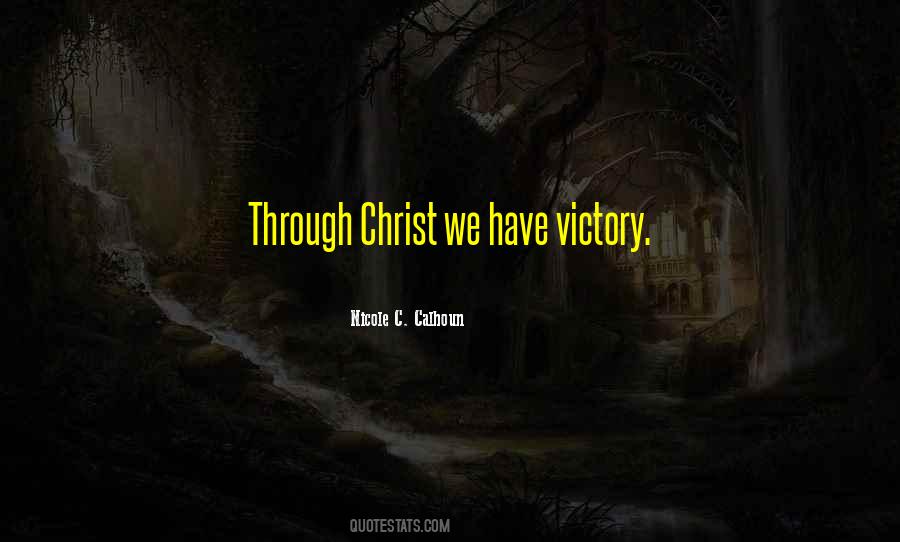 Quotes About Victory In Christ #1510295