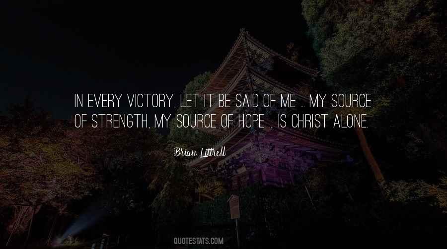Quotes About Victory In Christ #1526388