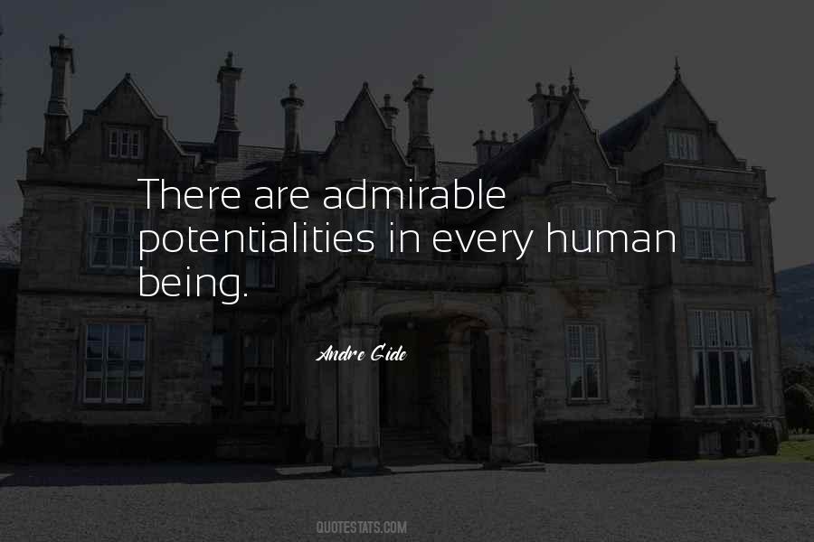 Quotes About Admirable #1309062