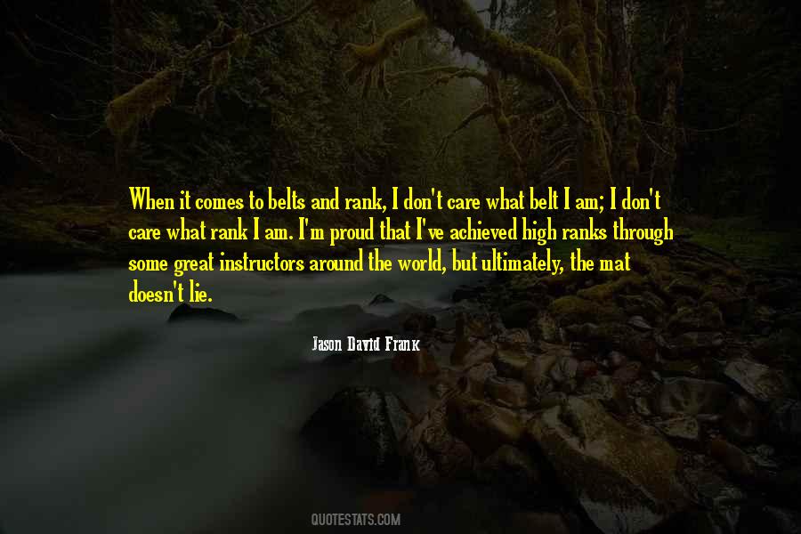Quotes About Ranks #92833 Quotes About Ranks #92833