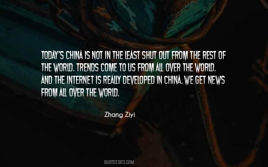 Quotes About China And Us #1227275