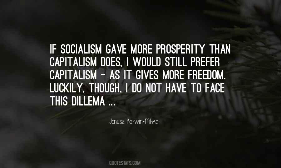 Quotes About Socialism Freedom #183348