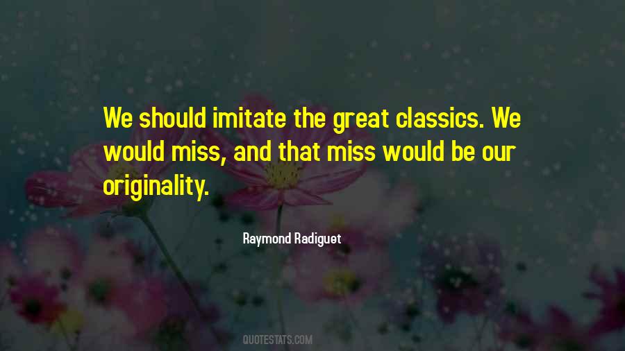 Quotes About Classics #1022158