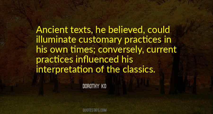 Quotes About Classics #1261046