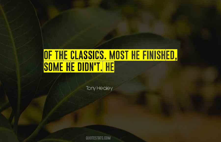 Quotes About Classics #1769210