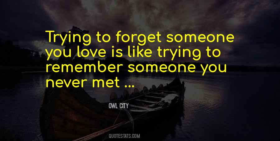 Quotes About Someone You Never Met #1727647