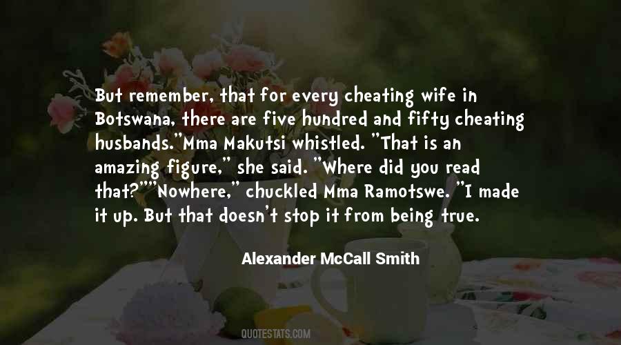 Quotes About Cheating On Your Wife #459475