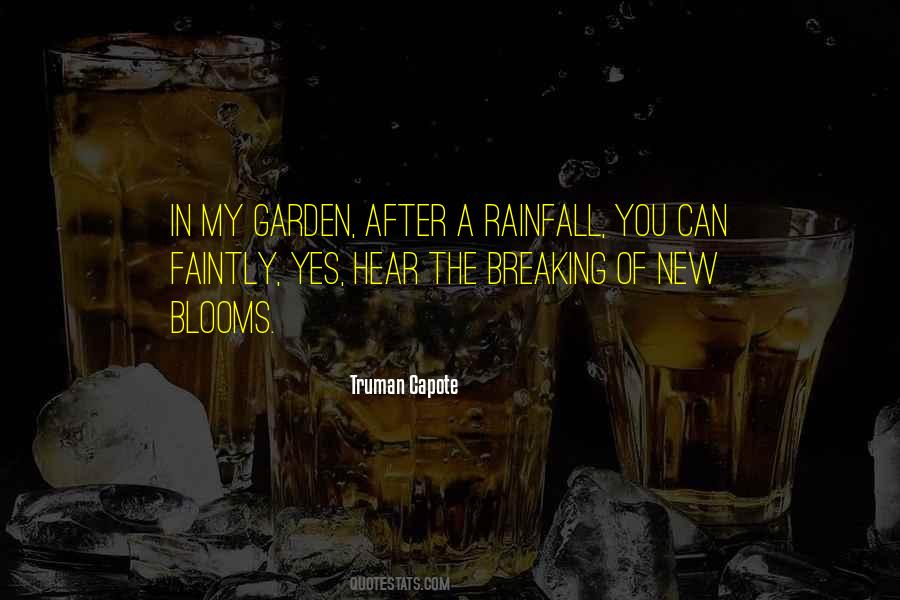 Quotes About Rainfall #864552