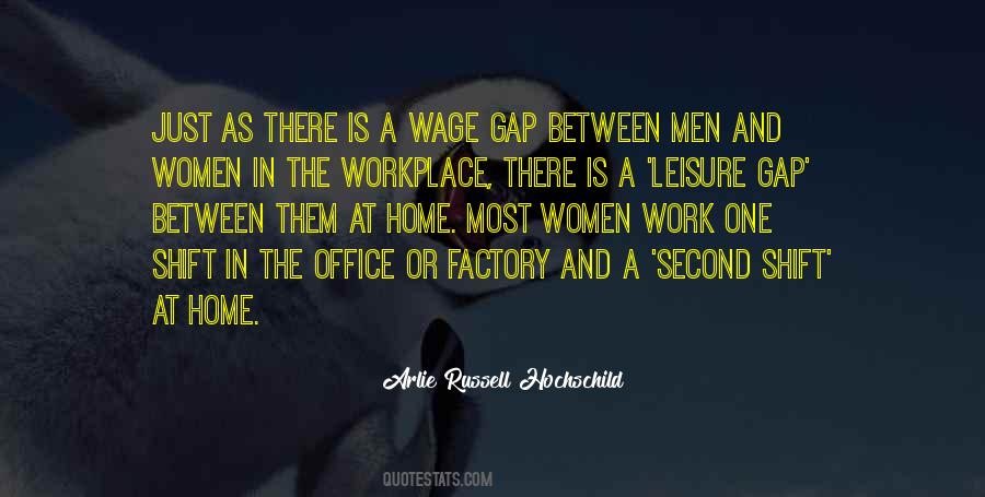 Quotes About Wage Gap #1450327