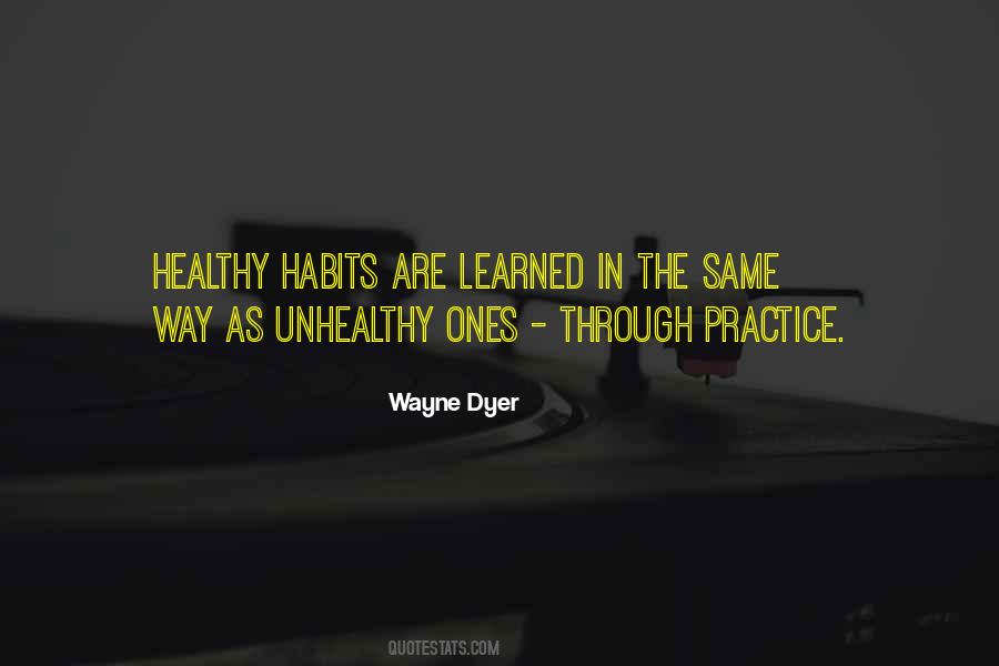 Quotes About Healthy Habits #148011