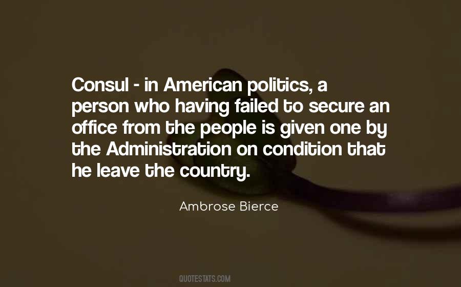 Quotes About American Politics #1238853