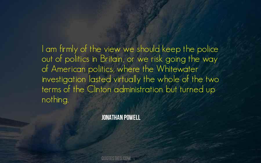 Quotes About American Politics #762366