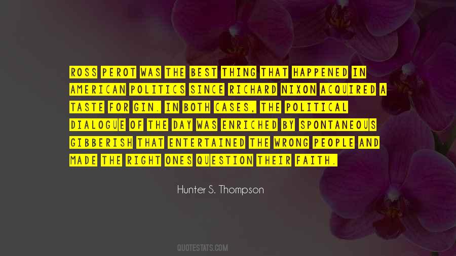 Quotes About American Politics #980326