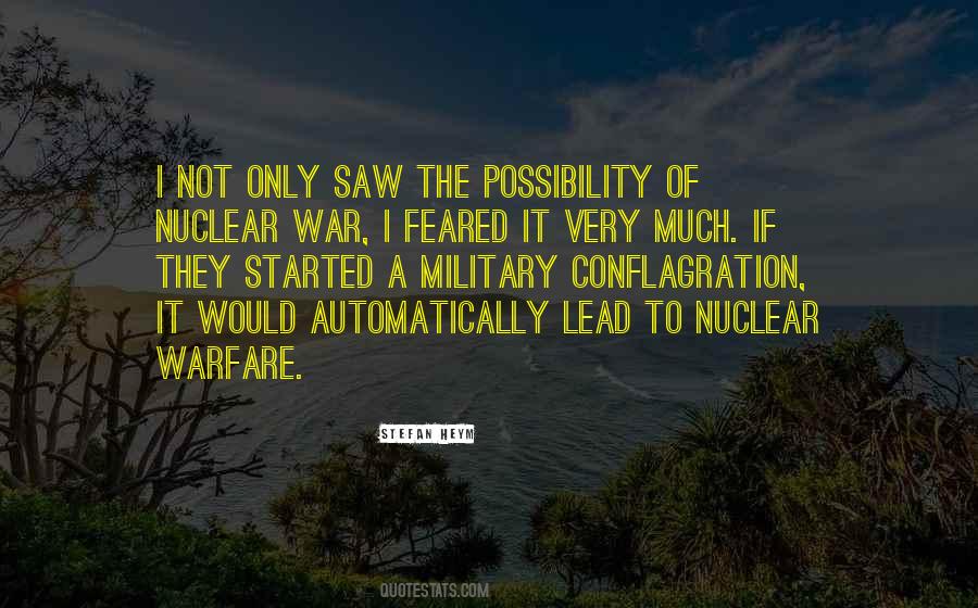 Quotes About Nuclear War #206045