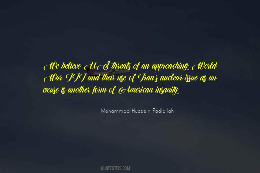 Quotes About Nuclear War #420911 Quotes About Nuclear War #420911