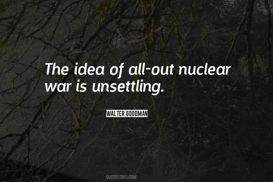 Quotes About Nuclear War #688936