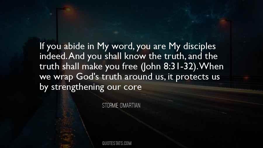 John 8 31 32 Quotes #1623978