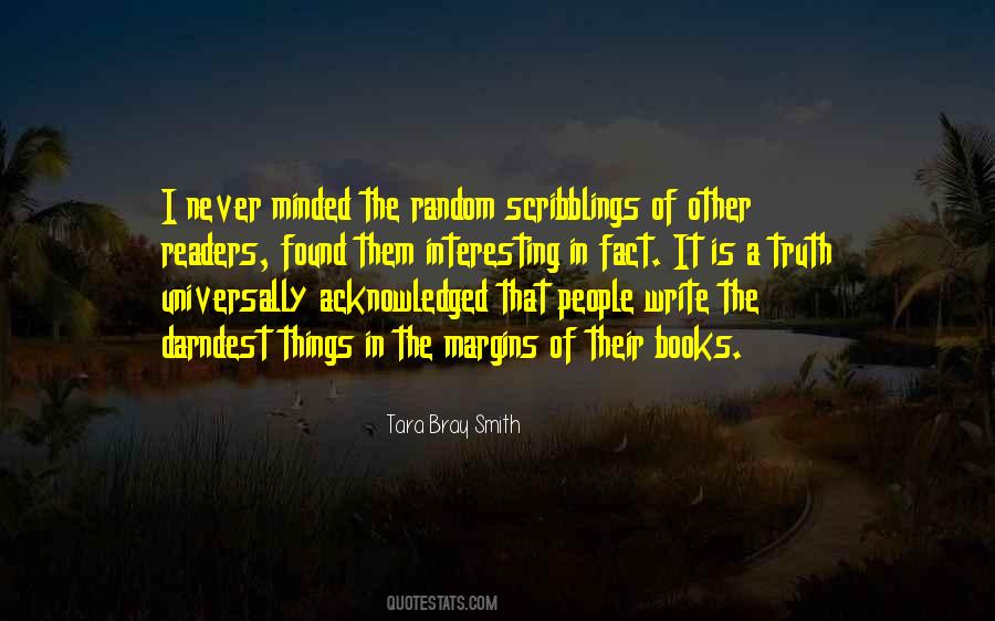 Quotes About Random Things #1263486