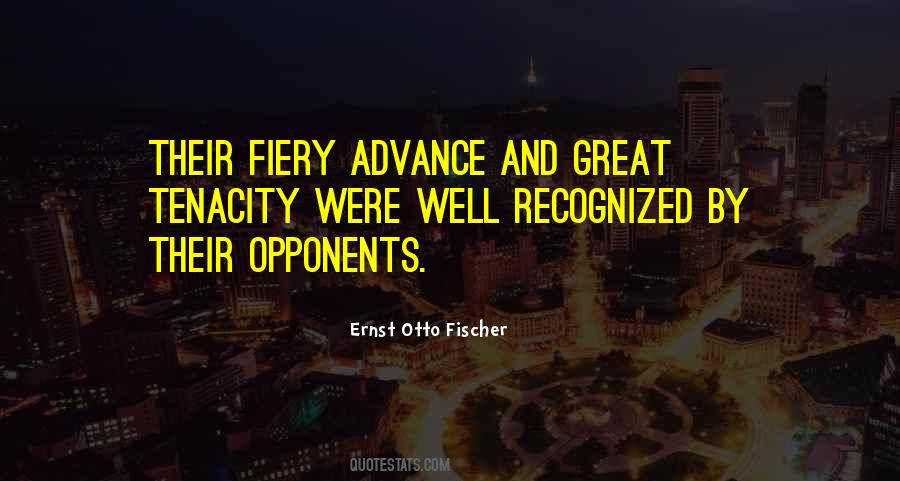 Quotes About Opponents #1143927