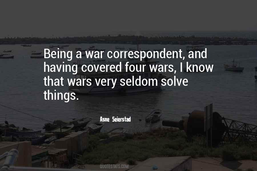 War Correspondent Quotes #1248003