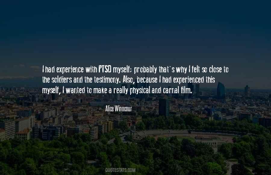 Experience With Quotes #1069736
