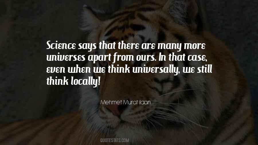 Think Locally Quotes #249049