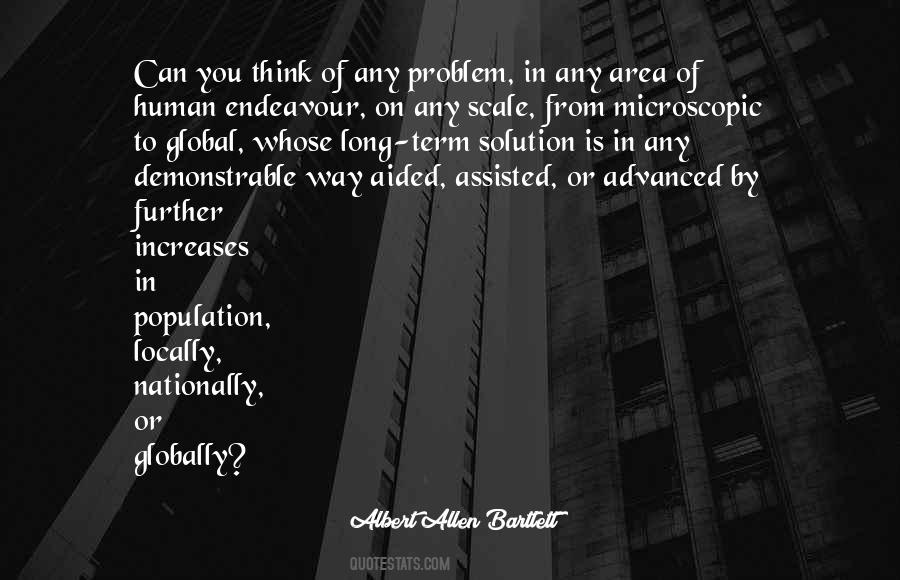 Think Locally Quotes #68353