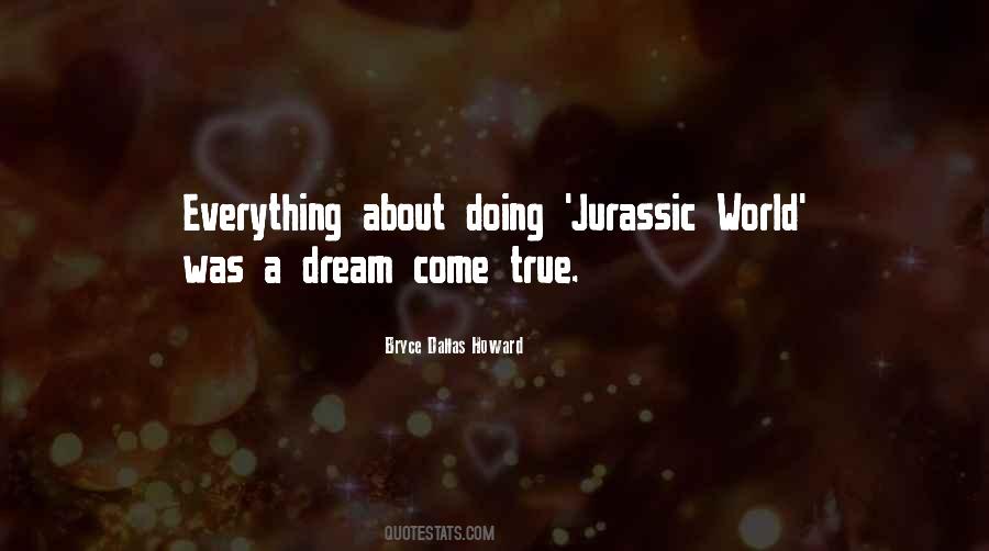 Quotes About Jurassic World #53121