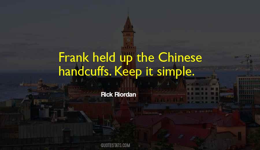 Quotes About Frank Zhang #51959