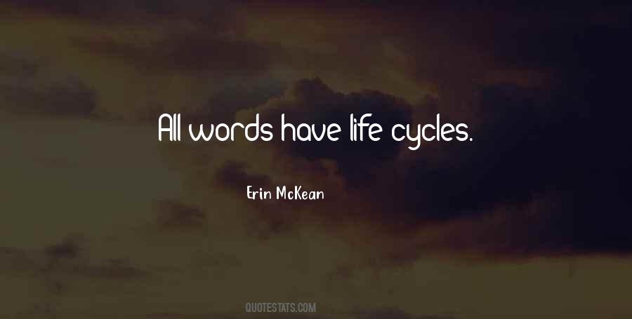 Quotes About Cycles Of Life #397398