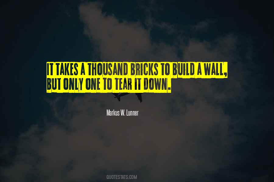 Quotes About Bricks #1742073