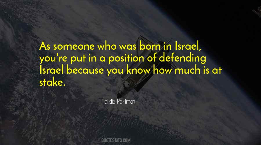 In Israel Quotes #1073043