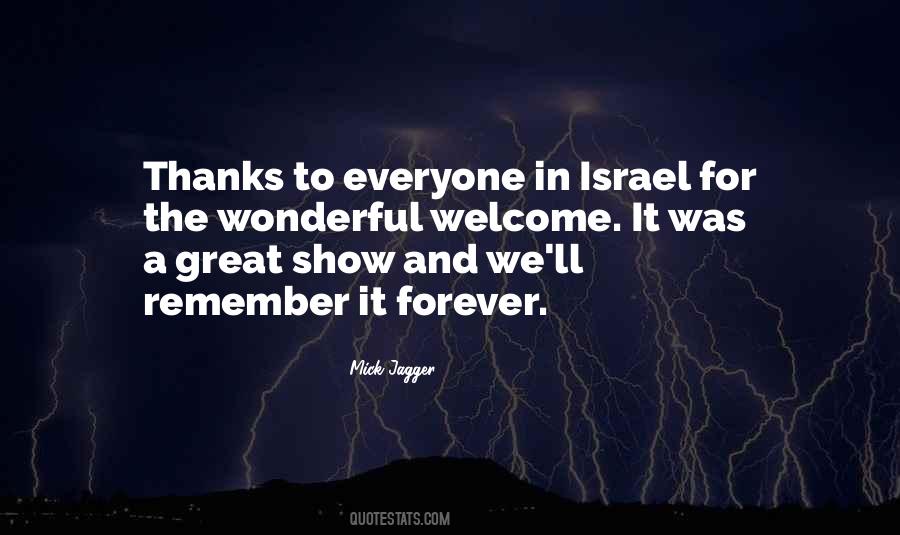 In Israel Quotes #1109516