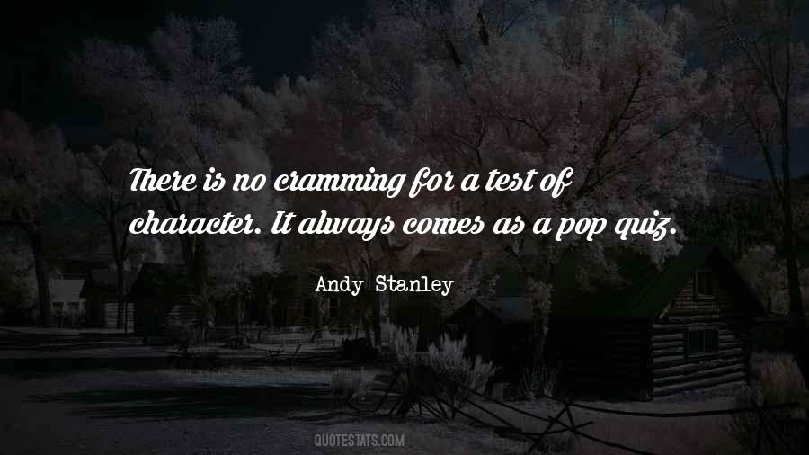 Quotes About Cramming For Tests #268552