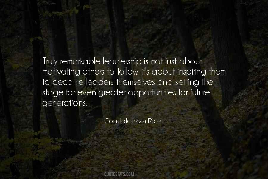 Quotes About Future Leaders #1260534