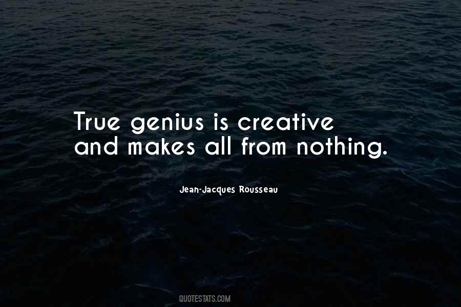 Quotes About Creative Genius #426893