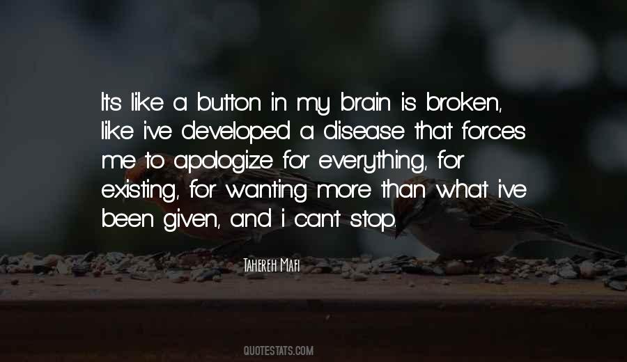 Quotes About Brain Disease #295461