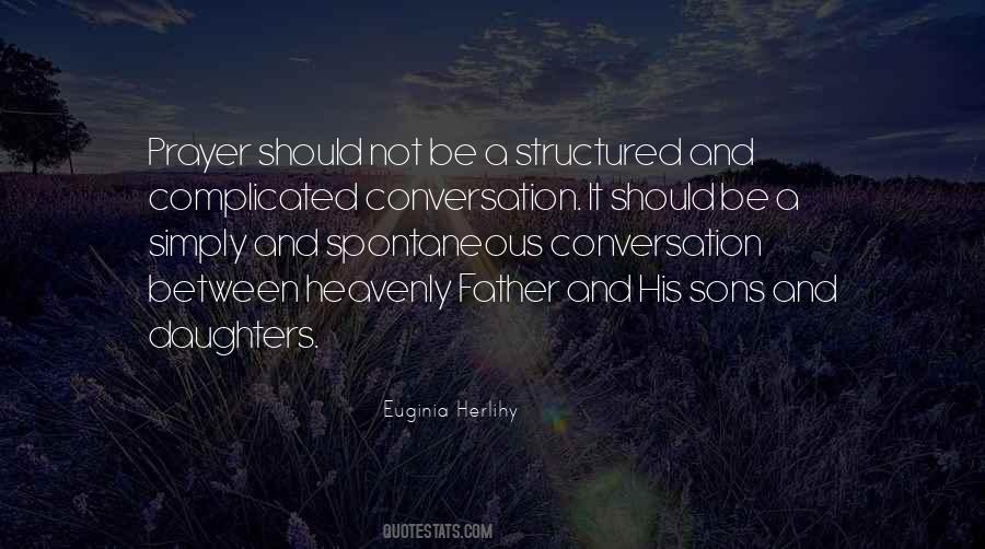 Spontaneous Prayer Quotes #964977