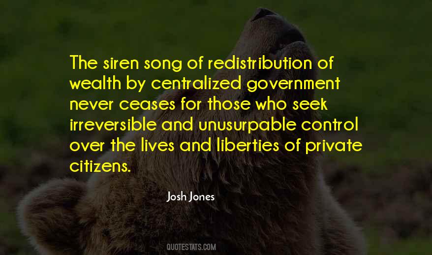 Quotes About Redistribution Of Wealth #10972