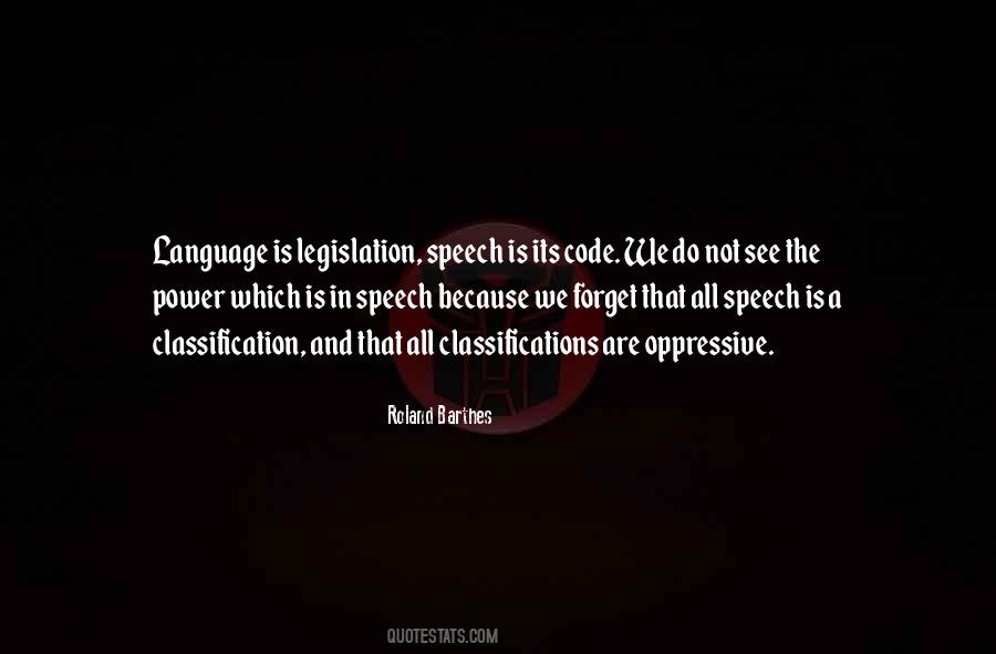 Quotes About Language And Power #55616