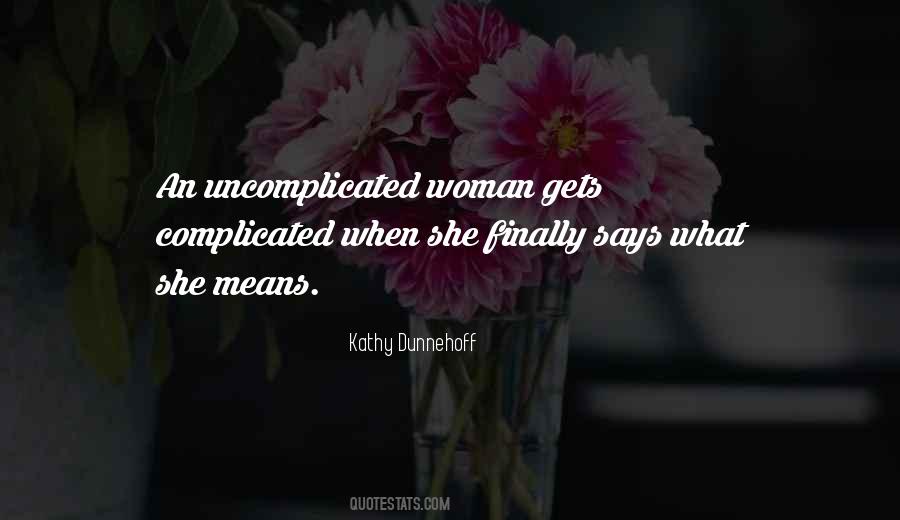 Women Complicated Quotes #643110