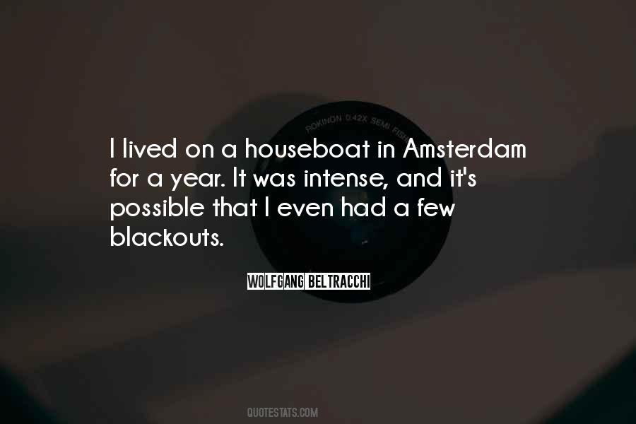 Quotes About Amsterdam #1092604