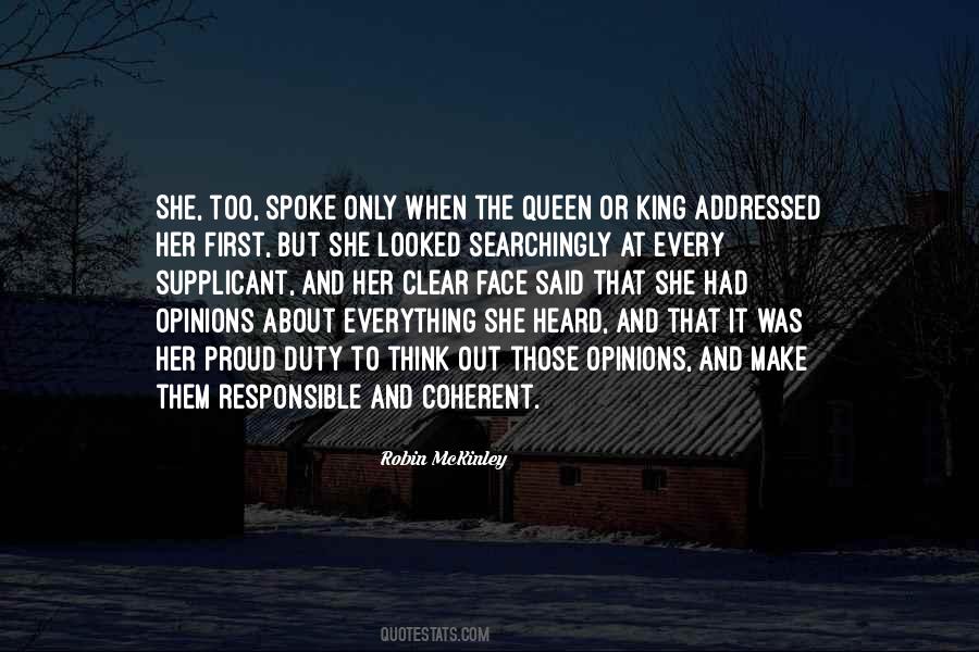 Quotes About The King And Queen #1066675