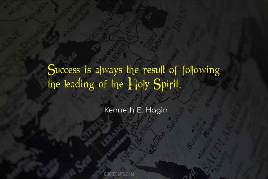 Holy Spirit Leading Quotes #242104