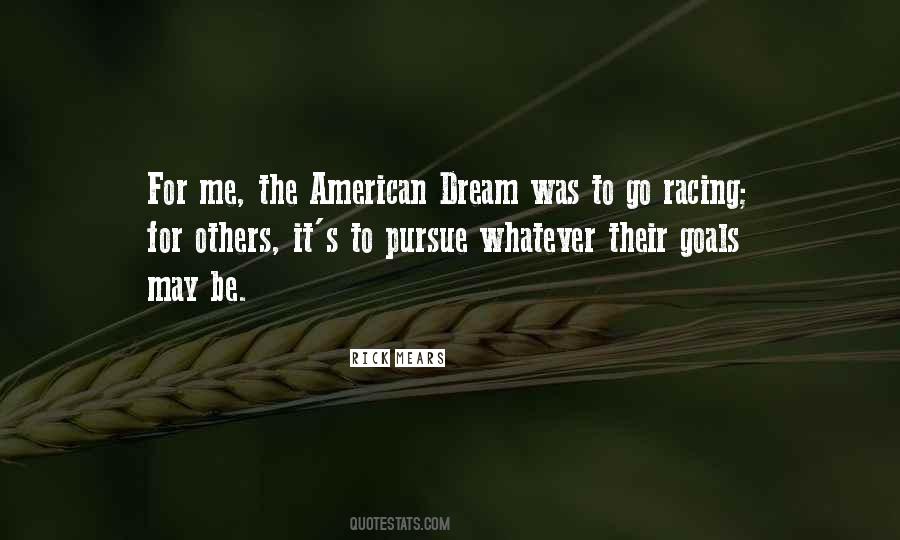 Dream Was Quotes #1729916