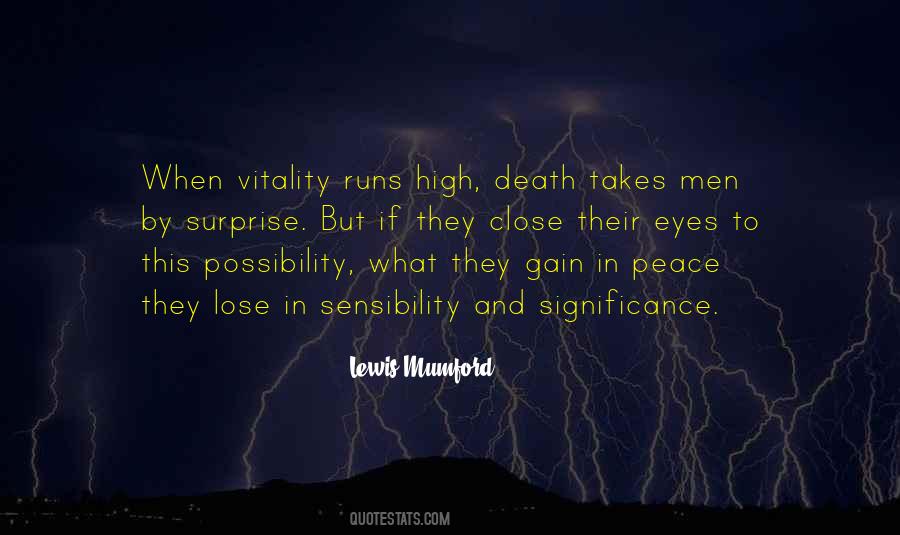Quotes About Running From Death #1018146