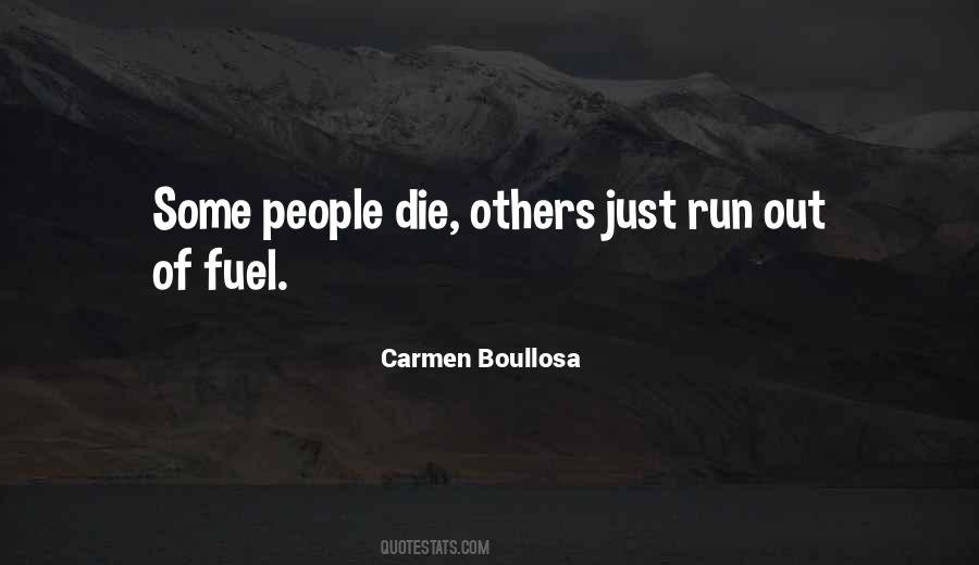 Quotes About Running From Death #423843