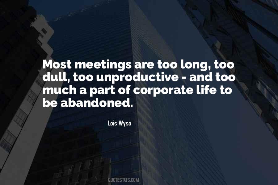 Quotes About Corporate Life #1088126