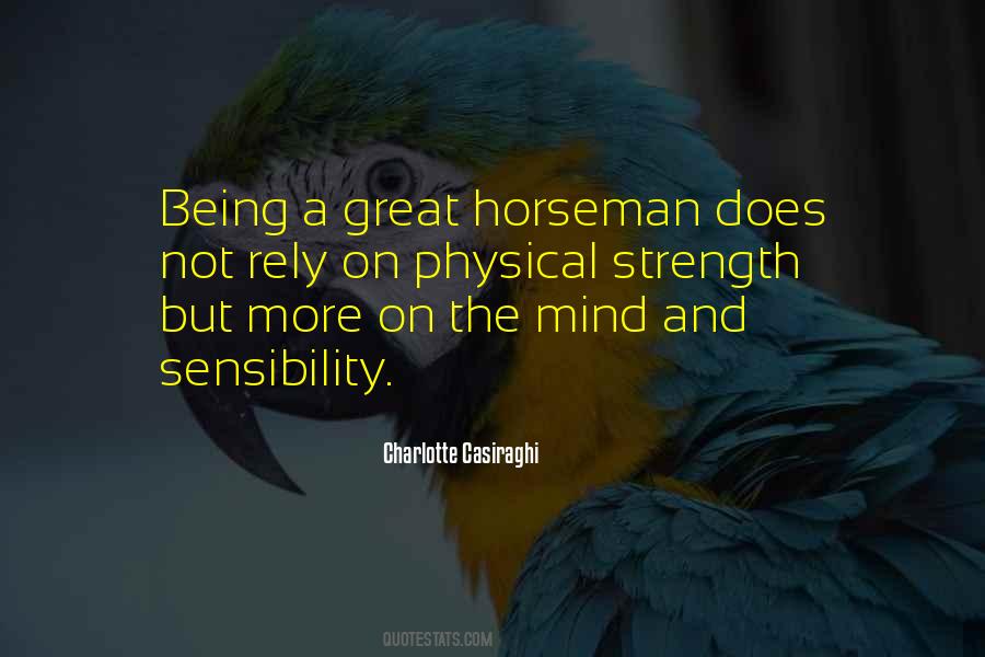 Quotes About Horseman #1048057