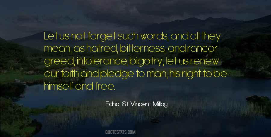 Quotes About Intolerance And Hatred #85165